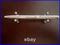 Rafael D'Andre Silver 925 Solid Ballpoint Pen With Case