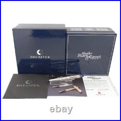Rare 2006 Sheaffer Stars Of Egypt Sterling Silver Limited Ed 38/360 Fountain Pen