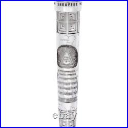 Rare 2006 Sheaffer Stars Of Egypt Sterling Silver Limited Ed 38/360 Fountain Pen