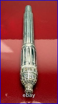 Rare! Ferrari da Varese LE Romea Diamond Fountain Pen 18K Broad Nib NOS