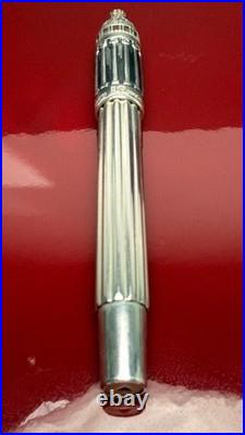 Rare! Ferrari da Varese LE Romea Diamond Fountain Pen 18K Broad Nib NOS