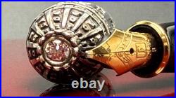 Rare! Ferrari da Varese LE Romea Diamond Fountain Pen 18K Broad Nib NOS