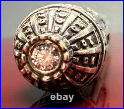 Rare! Ferrari da Varese LE Romea Diamond Fountain Pen 18K Broad Nib NOS