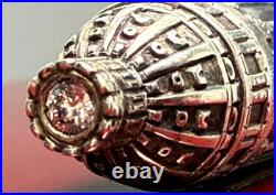 Rare! Ferrari da Varese LE Romea Diamond Fountain Pen 18K Broad Nib NOS