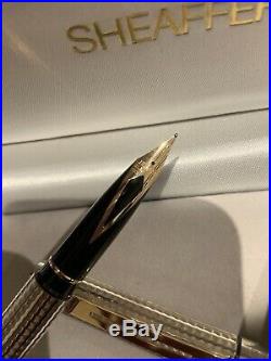 Rare Mint Sheaffer Classic Pens Cp1 Sterling Silver Targa Fountain Pen-106/250