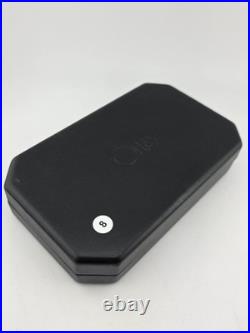 Rare OMAS 502 Sterling Silver 925 Faceted Ballpoint Pen Box & Papers Italy. 48g