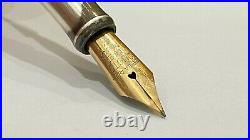 Rare! Onoto The Pen, Sterling, Long Model, 14k Firm Nib, 1920, Unrestored