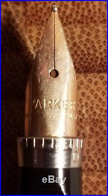 Rare PARKER 75 1715 Spanish Treasure Fleet Sterling Silver Fountain pen