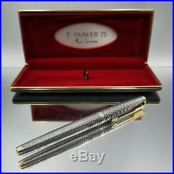 Rare Parker 75 Sterling silver Foutain pen Place Vendôme