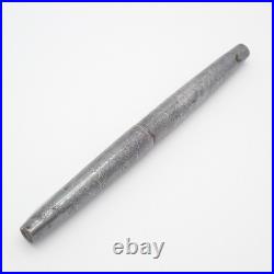 Rare Platinum Riviere Ginga Sterling Silver 18KWG Fine Fountain Pen Vintage