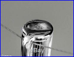 Rare Sterling Silver Cleansing Dowsing Energy Pen Divination Pendulum Pendant