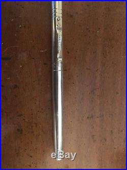 Rare Vintage Sterling Silver Viceroy Yard O Led Fountain Pen
