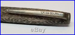 Rare Vintage TIFFANY & CO. Sterling Silver Pen by BOSSERT & ERHARD Ebos Germany
