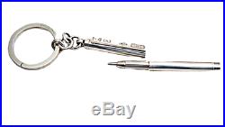 Rare Vintage Tiffany & Co. 925 Sterling Silver ballpoint pen/ Key chain ring