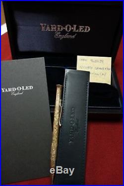 Rare vintage YARD-O-LED Viceroy Grand sterling Victorian pen/never polished
