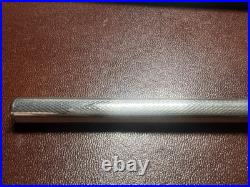 Red Ballpoint Pen Solid 925 SILVER Engraved Guilloché Vintage Writes 1