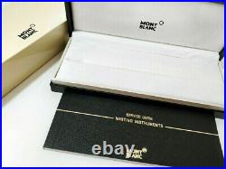 Refurbished # Montblanc Solitaire 163 Doue Sterling Silver Ballpoint Pen