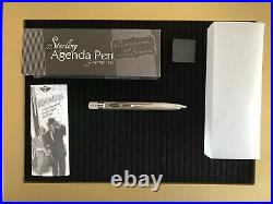 Retro 51 Sterling Agenda Pen. 925 Sterling Silver Pen By Retro 1951 Original Box