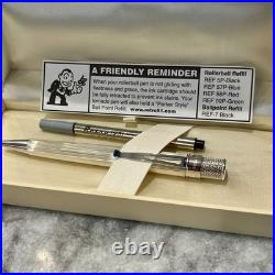 Retro 51 Tornado Sterling Silver Rollerball Pen for Neiman Marcus IOB