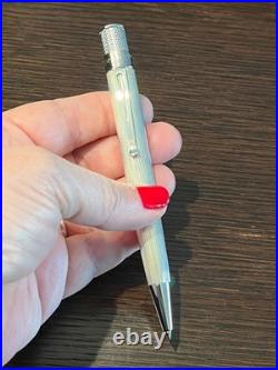 Retro 51 Tornado Sterling Silver Rollerball Pen for Neiman Marcus IOB