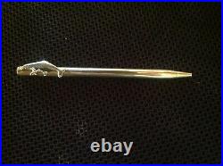 Robert Wyland Whale Ballpoint Pen. 925 Sterling Silver Excellent Condition