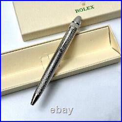 Rolex Imperial Silver Signature Pen AD VIP Gift