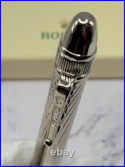 Rolex Imperial Silver Signature Pen AD VIP Gift