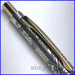 Rolex Original Limited Engraved Ballpoint Pen Silver F/S JAPAN