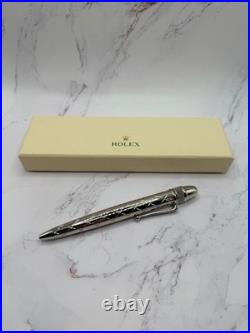 Rolex Platinum Crown Silver Signature Pen AD VIP Gift