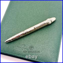 Rolex Platinum Crown Silver Signature Pen AD VIP Gift