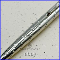 Rolex Platinum Crown Silver Signature Pen AD VIP Gift