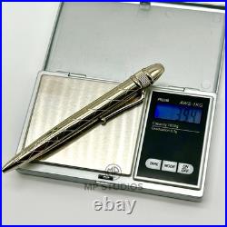 Rolex Platinum Crown Silver Signature Pen AD VIP Gift