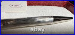 SETTELAGHI Silver 925 Solid Ballpoint Pen Writes Lines Box Warranty 6
