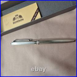 SOLID 925 STERLING SILVER Ronson Pen NOT PLATE MINT NOS Private Collection