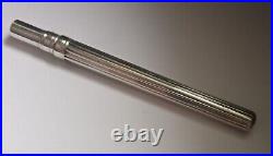 SOLID SILVER S MORDAN & CO, TRAVELLING INK PEN c1900