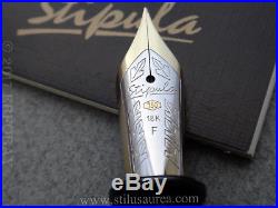 STIPULA Florentia Aurea Limited Edition #867/1971 Sterling Silver Fountain Pen F