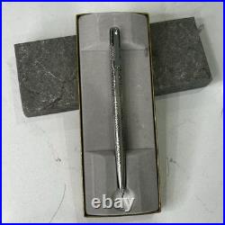 SVintage Sheaffer Sterling Silver Ballpoint Pen Imperial Series, Grapes & Leaves