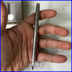 SVintage Sheaffer Sterling Silver Ballpoint Pen Imperial Series, Grapes & Leaves