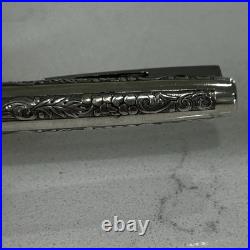 SVintage Sheaffer Sterling Silver Ballpoint Pen Imperial Series, Grapes & Leaves