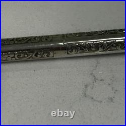 SVintage Sheaffer Sterling Silver Ballpoint Pen Imperial Series, Grapes & Leaves