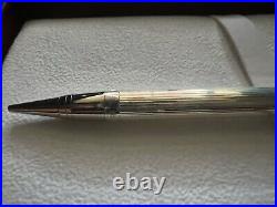 Settelaghi Mechanical Pencil Solid Silver 925 Box Warranty New