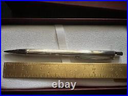 Settelaghi Mechanical Pencil Solid Silver 925 Box Warranty New