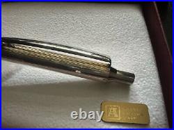 Settelaghi Mechanical Pencil Solid Silver 925 Box Warranty New