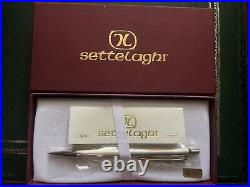 Settelaghi Mechanical Pencil Solid Silver 925 Box Warranty New