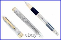 Sheaffer Crest Cp2 Pushkin Limited Edition 450/500 Sterling Silver Fountain Pen