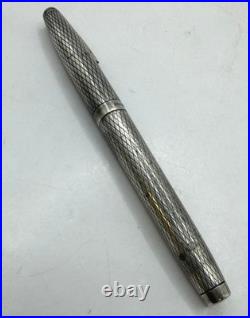 Sheaffer Fountain Pen sterling silver Writing Tool 14K