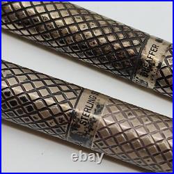 Sheaffer Imperial Sterling Silver, Ballpoint Pen, and Pencil SET