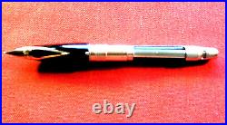 Sheaffer Imperial Sterling Silver Fountain Pen 14 K Gold Nib. Excellent Condition