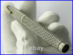Sheaffer Imperial U. S. A Fountain Pen Sterling Silver 925 Nib Gold 14k