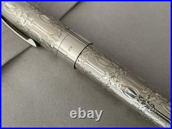 Sheaffer Legacy Heritage Victorian Sterling Silver Fountain Pen